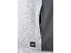 Daiber JN 862 Pánská pracovní bunda pletený fleece - Strong 02.0862 red melange/black 8