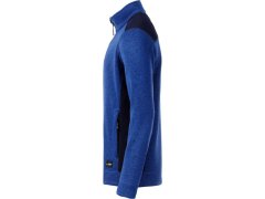 Daiber JN 862 Pánská pracovní bunda pletený fleece - Strong 02.0862 royal melange/navy 5