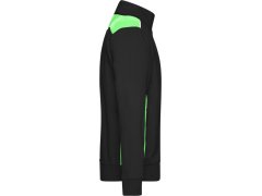 Daiber JN 870 Pánská pracovní mikina - Color 02.0870 black/lime green 4