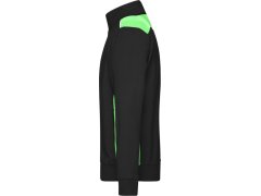 Daiber JN 870 Pánská pracovní mikina - Color 02.0870 black/lime green 5