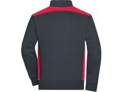Daiber JN 870 Pánská pracovní mikina - Color 02.0870 carbon/red 7