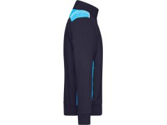 Daiber JN 870 Pánská pracovní mikina - Color 02.0870 navy/turquoise 4