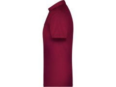 Daiber JN 874 Pánské pracovní bio piqué polo 02.0874 wine 3