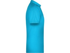 Daiber JN 874 Pánské pracovní bio piqué polo 02.0874 turquoise 3