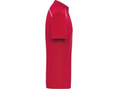 Daiber JN 892 Pánské pracovní piqué polo "Solid" 02.0892 red 2