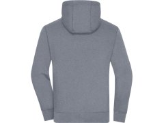 Daiber JN 963 Pánská mikina s kapucí "Lifestyle" 02.0963 grey melange/navy 6