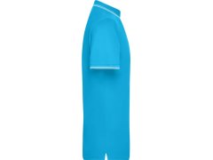 Daiber JN 986 Pánské piqué polo 02.0986 turquoise/white 1