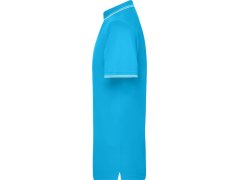 Daiber JN 986 Pánské piqué polo 02.0986 turquoise/white 4