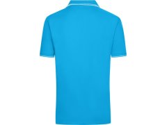 Daiber JN 986 Pánské piqué polo 02.0986 turquoise/white 7