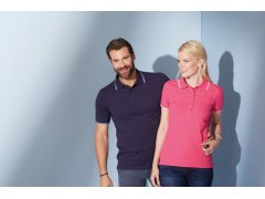 Daiber JN 986 Pánské piqué polo 02.0986 fern green/white 1
