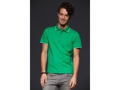 Daiber JN 986 Pánské piqué polo 02.0986 fern green/white 3
