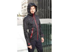 Daiber JN 1098 Pánská 3-vrstvá softshellová bunda 02.1098 black/red 7