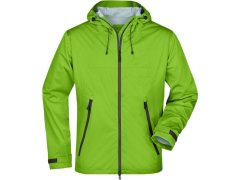 Daiber JN 1098 Pánská 3-vrstvá softshellová bunda 02.1098 spring green/iron grey 5
