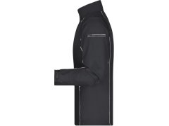 Daiber JN 1122 Pánská softshell bunda s odepínacími rukávy 02.1122 black/silver 5