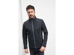 Daiber JN 1122 Pánská softshell bunda s&nbsp;odepínacími rukávy 02.1122 red/black 6