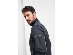 Daiber JN 1122 Pánská softshell bunda s&nbsp;odepínacími rukávy 02.1122 red/black 8