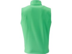 Daiber JN 1128 Pánská 2-vrstvá promo softshellová vesta 02.1128 green/navy 4