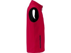 Daiber JN 1128 Pánská 2-vrstvá promo softshellová vesta 02.1128 red/black 7