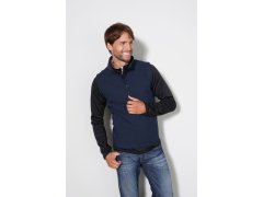 Daiber JN 1128 Pánská 2-vrstvá promo softshellová vesta 02.1128 nautic blue/navy 2