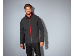 Daiber JN 1130 Pánská 2-vrstvá promo softshellová bunda 02.1130 black/black 8