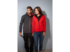 Daiber JN 1130 Pánská 2-vrstvá promo softshellová bunda 02.1130 red/black 4