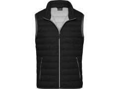 Daiber JN 1138 Pánská péřová vesta 02.1138 black/silver 1
