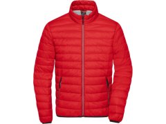 Daiber JN 1140 Pánská péřová bunda 02.1140 red/silver 3