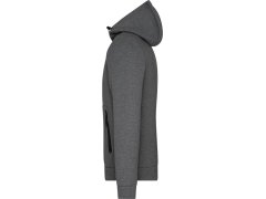 Daiber JN 1144 Pánská bunda s kapucí 02.1144 dark melange 2