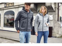Daiber JN 1144 Pánská bunda s kapucí 02.1144 light melange 2