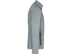 Daiber JN 1148 Pánská 2-vrstvá melanžová softshell bunda 02.1148 dark melange/royal 6