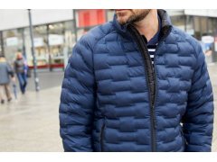 Daiber JN 1162 Lehká pánská prošívaná bunda 02.1162 black matt 2