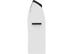 Daiber JN 1308 Pánské piqué polo se zipem 02.1308 white/black 7