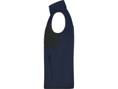 Daiber JN 1310 Pánská fleecová vesta 02.1310 navy/black 6