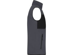 Daiber JN 1310 Pánská fleecová vesta 02.1310 carbon/black 6