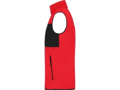 Daiber JN 1310 Pánská fleecová vesta 02.1310 red/black 7