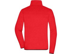Daiber JN 1312 Pánská fleecová bunda 02.1312 red/black 4
