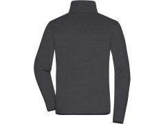 Daiber JN 1312 Pánská fleecová bunda 02.1312 dark melange/black 4