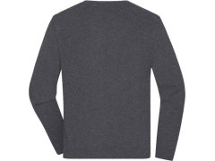 Daiber JN 1314 Pánský svetr s kulatým výstřihem 02.1314 anthracite melange 1