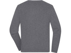 Daiber JN 1314 Pánský svetr s kulatým výstřihem 02.1314 grey heather 2