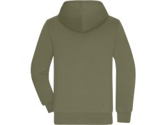 Daiber JN 1320 Pánská mikina s kapucí "Sherpa" 02.1320 olive/nature 1
