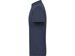 Daiber JN 1802 Pánské pracovní tričko z bio bavlny - Solid 02.1802 navy 1