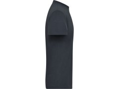 Daiber JN 1802 Pánské pracovní tričko z bio bavlny - Solid 02.1802 carbon 7