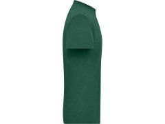 Daiber JN 1802 Pánské pracovní tričko z bio bavlny - Solid 02.1802 dark green 5