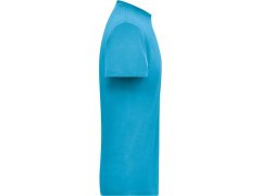 Daiber JN 1802 Pánské pracovní tričko z bio bavlny - Solid 02.1802 turquoise 7