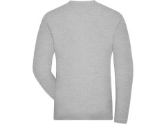 Daiber JN 1804 Pánské pracovní elast. tričko - Solid 02.1804 grey heather 2