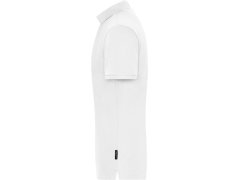 Daiber JN 1806 Pánské pracovní elastické bio polo - Solid 02.1806 white 7