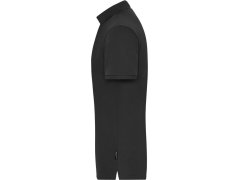 Daiber JN 1806 Pánské pracovní elastické bio polo - Solid 02.1806 black 5