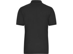 Daiber JN 1806 Pánské pracovní elastické bio polo - Solid 02.1806 black 6