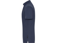 Daiber JN 1806 Pánské pracovní elastické bio polo - Solid 02.1806 navy 4