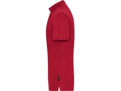 Daiber JN 1806 Pánské pracovní elastické bio polo - Solid 02.1806 red 3